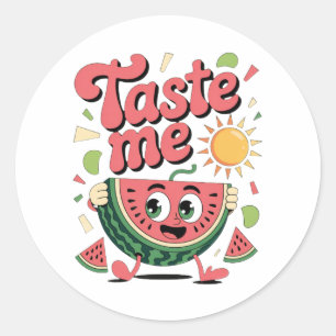 YOU SHALL TASTE IT! CLASSIC ROUND STICKER