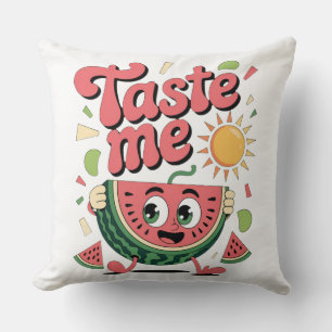 YOU SHALL TASTE IT! THROW PILLOW