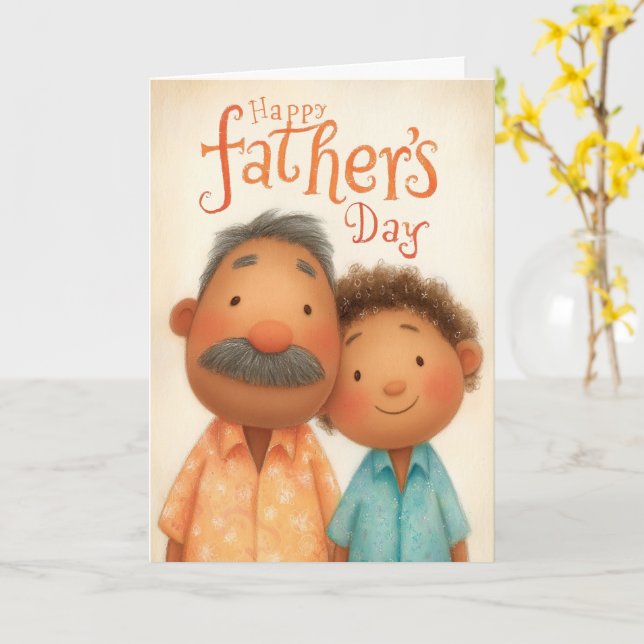 You Shaped My Life Father’s Day Card (Yellow Flower)