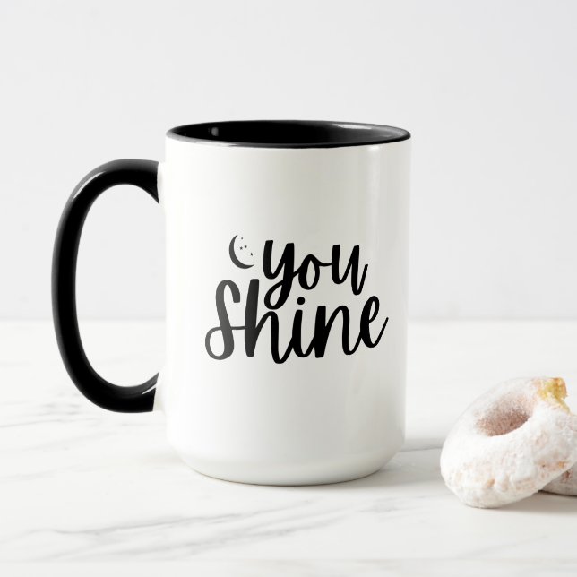 You Shine Moon Mug (With Donut)