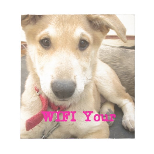 You Should WIFI Your Love Everyday Notepad (Front)