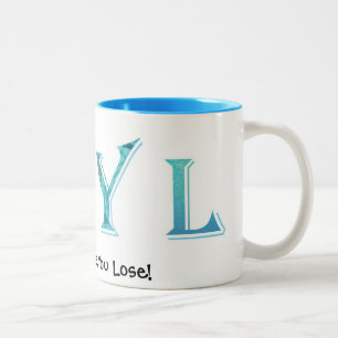 You Snooze, You Lose Two-Tone Coffee Mug