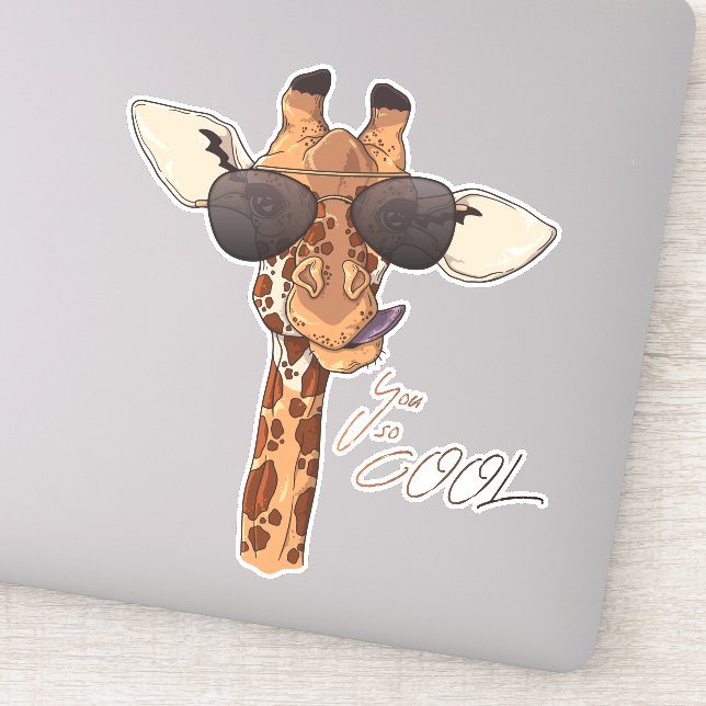 You so Cool Giraffe (Detail)