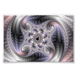 You Spin Me Round - Fractal Art Photo Print
