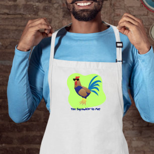 You Squawking to  Me Standard Apron
