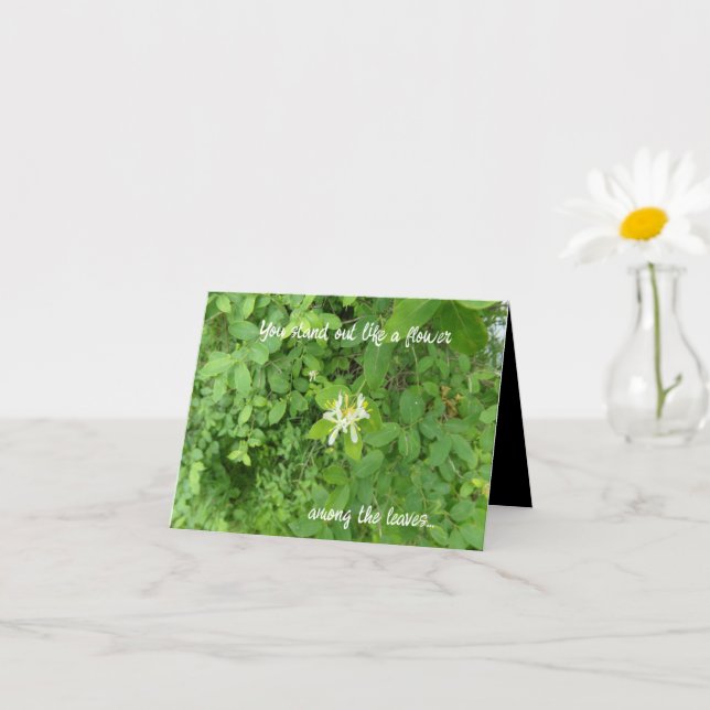 You Stand Out Birthday Card (Small Plant)