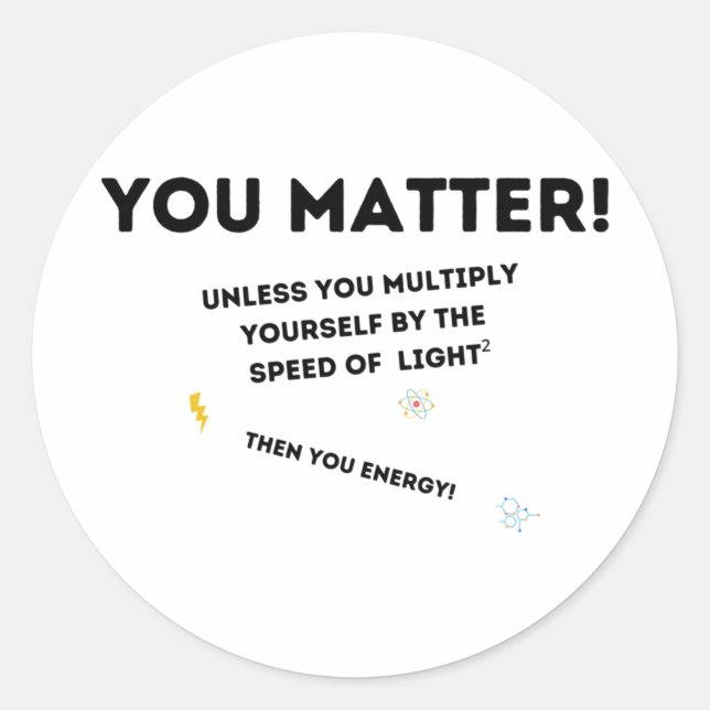 You ! Sticker  (Front)
