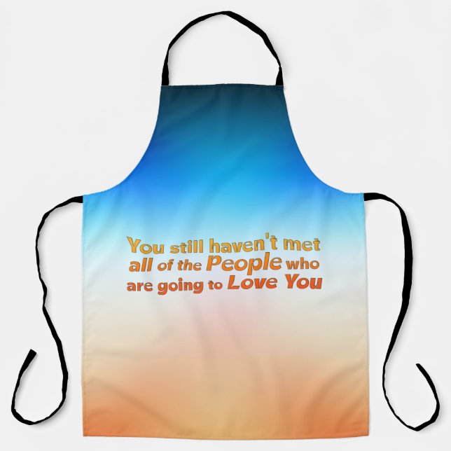 You still haven't met all...  apron (Front)