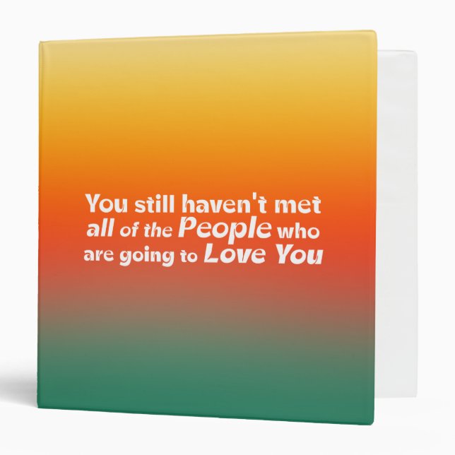 You still haven't met…  binder (Front/Inside)