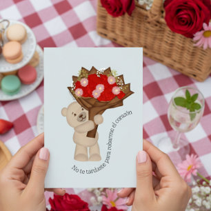 You Stole My Corazon Valentine Card