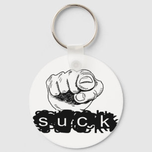 You Suck Keychain