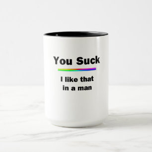 You Suck Mug