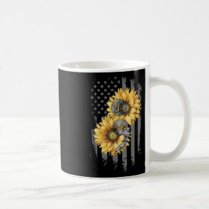 You Sunflower American Flag Suicide Prevention  Coffee Mug