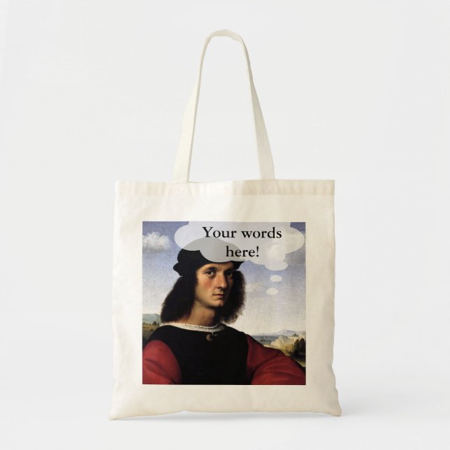 You Think It tote Bag (Front)