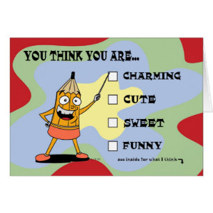 You think you are...