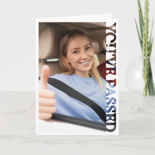 You’ve Passed Photo Frame Congratulation Card