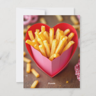 You’ve Stolen My Heart… and Most of My Fries Holiday Card