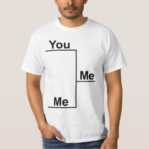 You versus Me Bracket T-Shirt