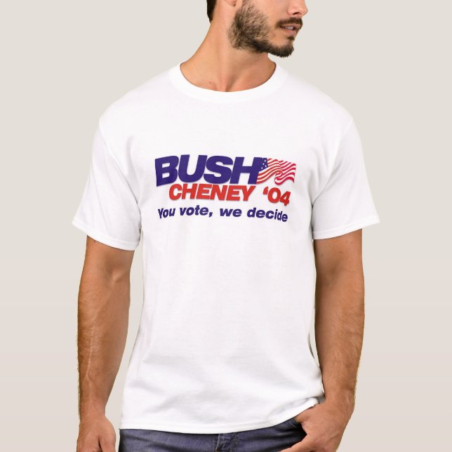 You Vote, We Decide T-Shirt (Front)