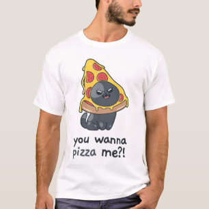 You wanna Pizza me cat meme food  T-Shirt