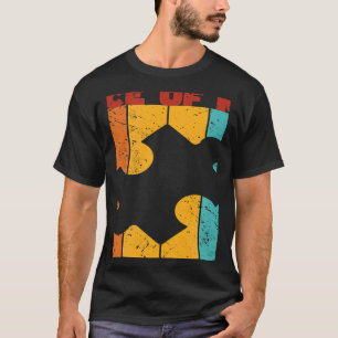 You Want A Piece Of Me Retro Jigsaw Puzzling T-Shirt