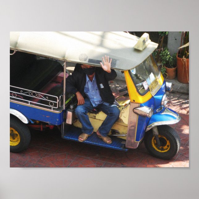 You want TAXI TUK-TUK? Poster (Front)