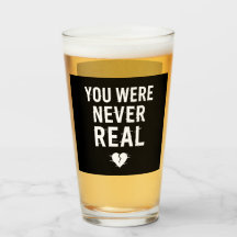 You Were Never Real – Glitched Broken Heart Design