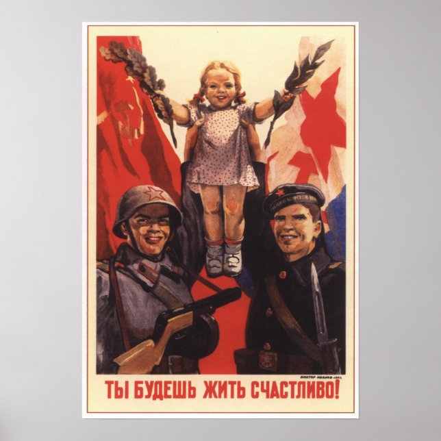 You Will Have a Happy Life Poster (Front)