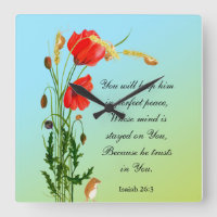 You will keep him in perfect peace Bible Verse