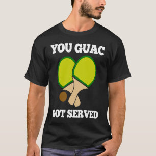 You will receive a ping pong served T-Shirt