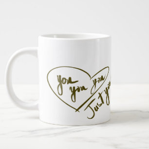 "You, you, you" cup