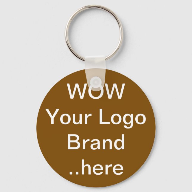 Youe Design Logo Tote Bag Promotional Product Keychain (Front)