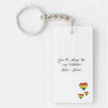 You'll Always Be My Valentine LGBT Hearts Flag