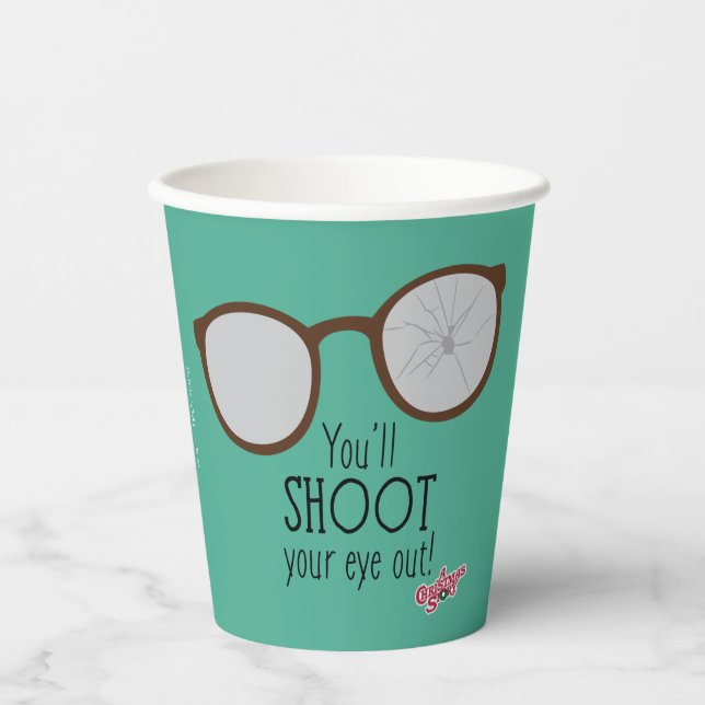 You'll Shoot Your Eye Out! Paper Cups (Front)