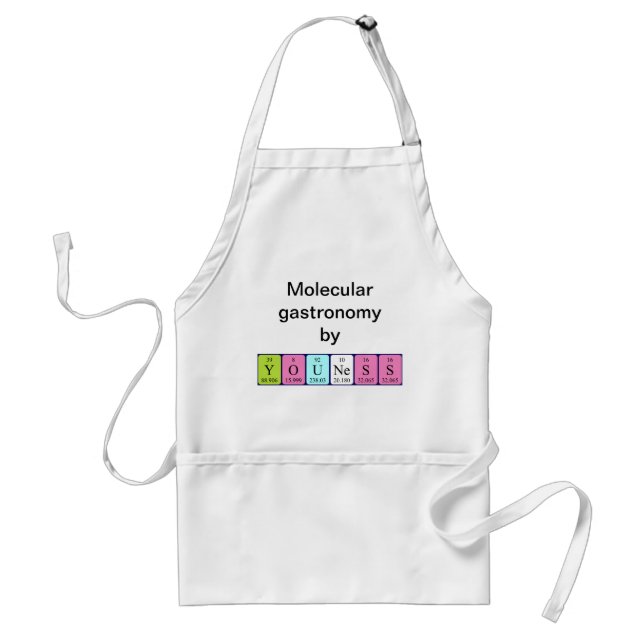 Youness periodic table name apron (Front)