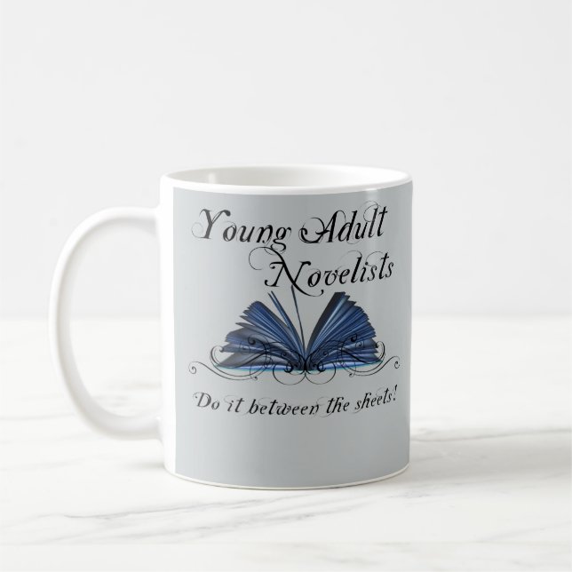 Young Adult Novelists Do It Between The Sheets... Coffee Mug (Left)