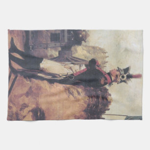 Young Alexander Hamilton tea towel