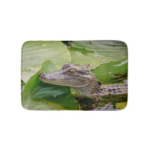 Young Alligator Bath Mat