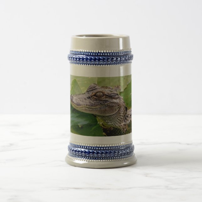 Young Alligator Beer Stein (Center)