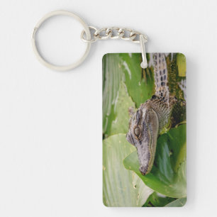 Young Alligator Keychain