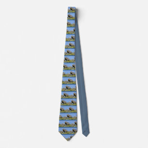 Young Alpine marmot Tie