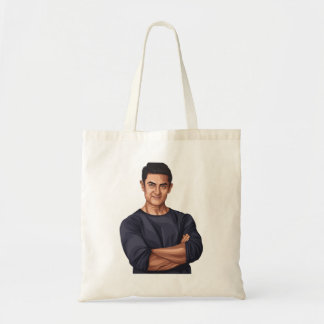 Young Amir Khan Tote Bag