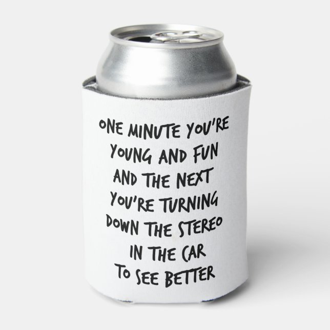 Young and Fun Can Cooler (Can Front)