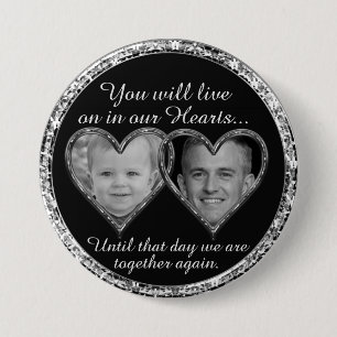 Young and Old Remembrance 3 Inch Round Button