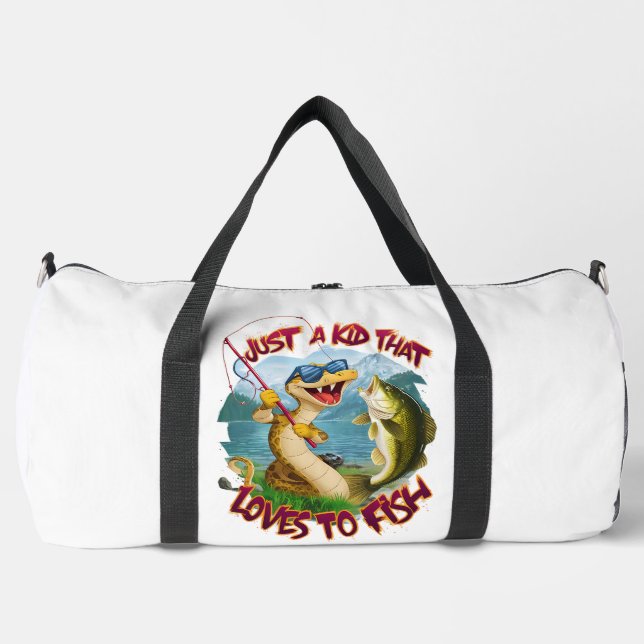 Young Anglers Spirit Duffle Bag (Front)