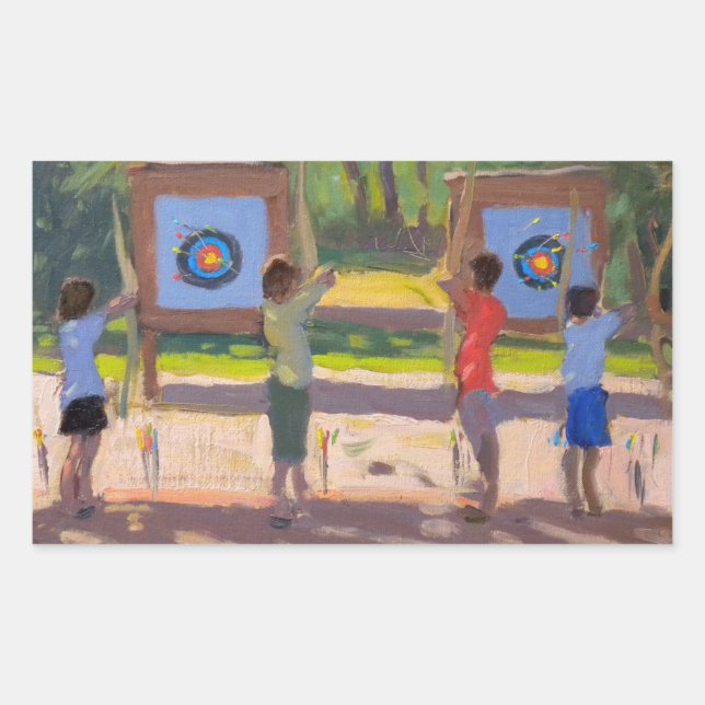 Young Archers 2012 Sticker (Front)