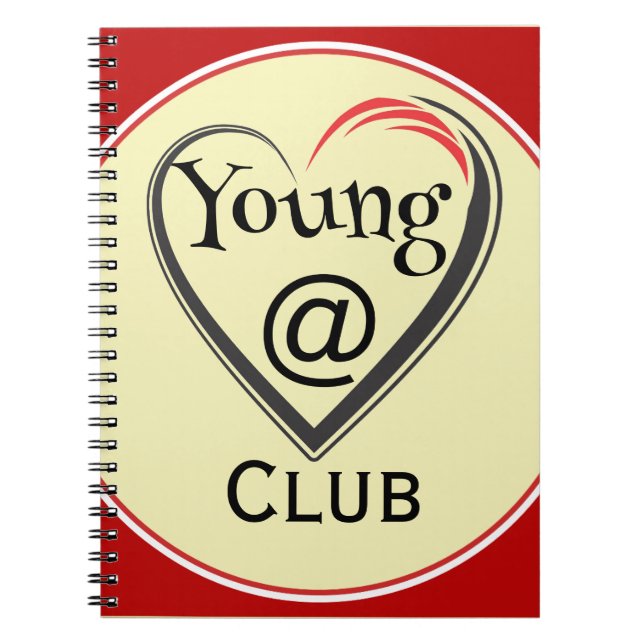 Young at Heart Club Notebook (Front)