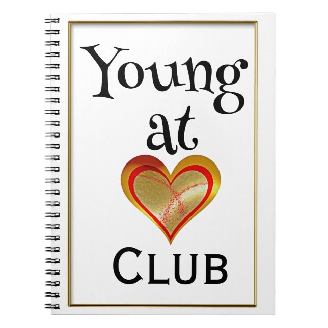 Young at Heart Club Notebook (Front)