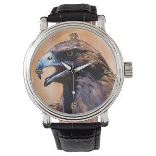 Young Bald Eagle Wildlife Painting Watch