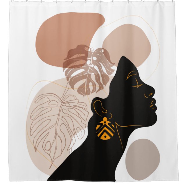Young beautiful african american woman BLM (Front)